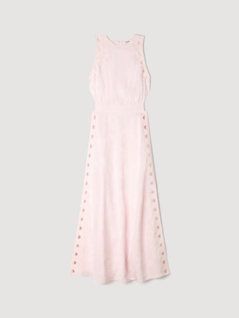 Sandro FLOWER JACQUARD MAXI DRESS