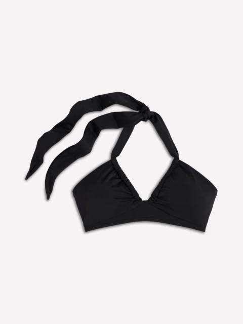 BODEN Minori Halter Tie Bikini Top-Black