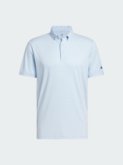 adidas Ultimate365+ Pencil Stripe Climacool polo shirt