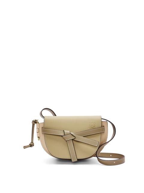 Loewe Mini Gate Dual bag in soft calfskin