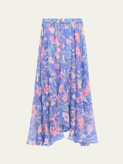 PatBO Amaryllis Maxi Skirt