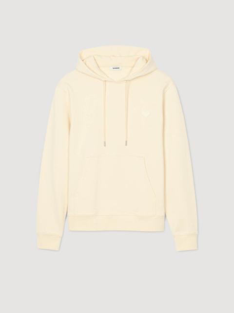 Sandro HEART PATCH SWEATSHIRT