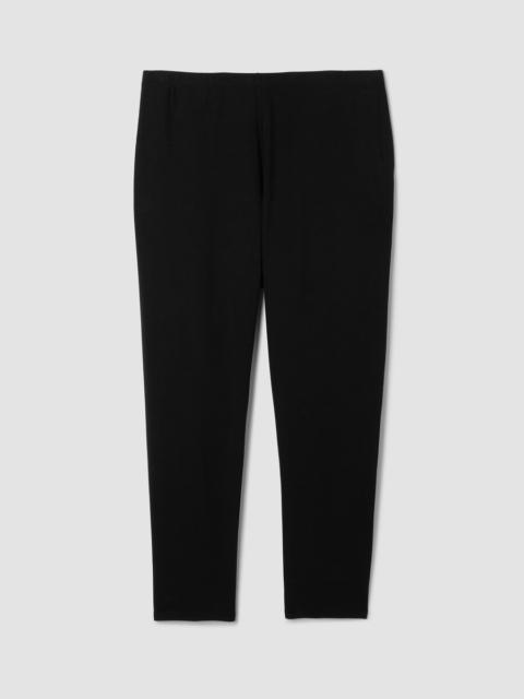 EILEEN FISHER Pima Cotton Stretch Jersey Capri Leggings