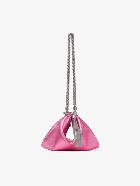 Callie Mini
Candy Pink Metallic Nappa Leather Mini Clutch Bag