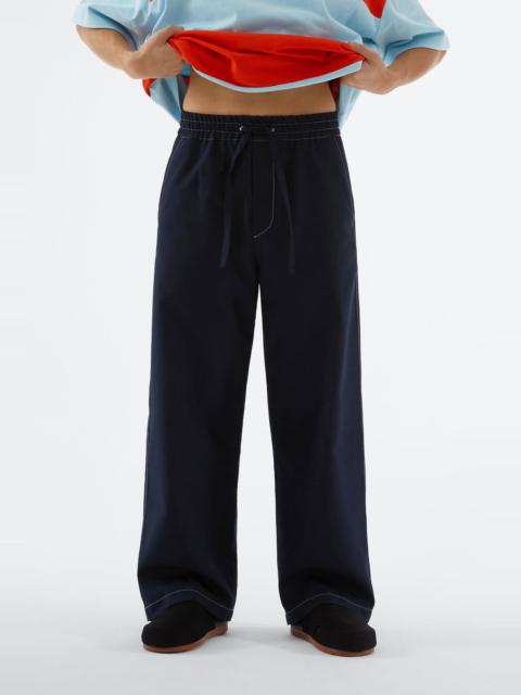 SUNNEI BLUE ELASTIC PANTS
