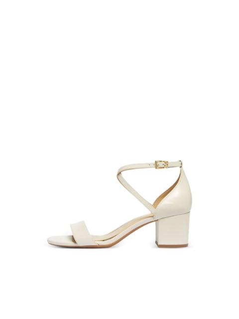 MICHAEL KORS criss-cross serena sandals