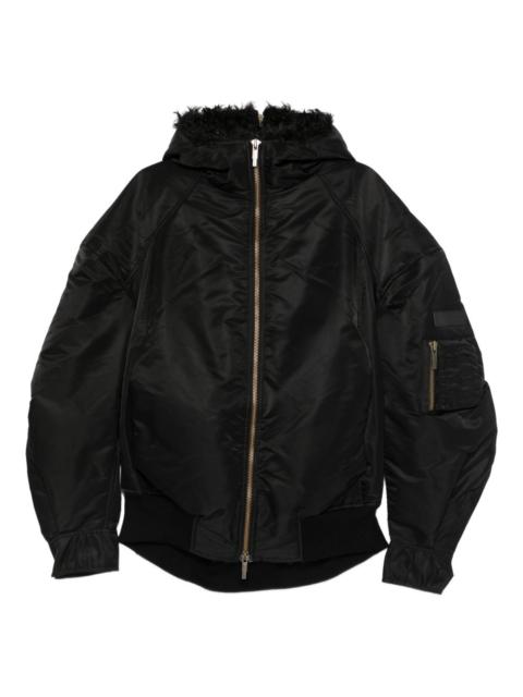 FENG CHEN WANG hooded zip coat