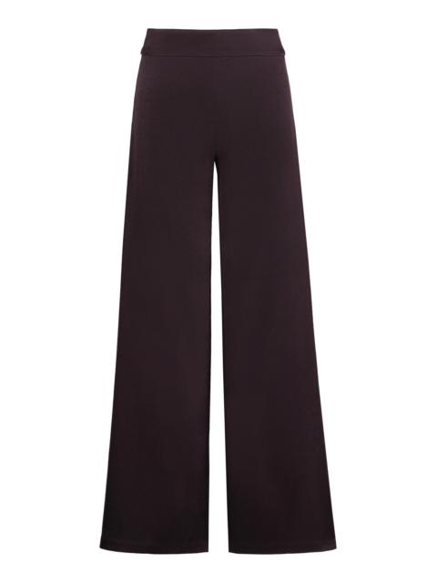 Johanna Ortiz Dark Petals Wide-Leg Pants brown