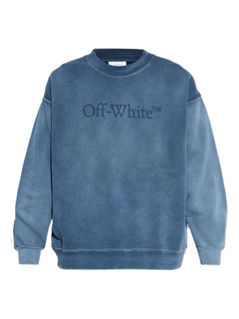 Off-White logo-detail long-sleeve sweatshirt