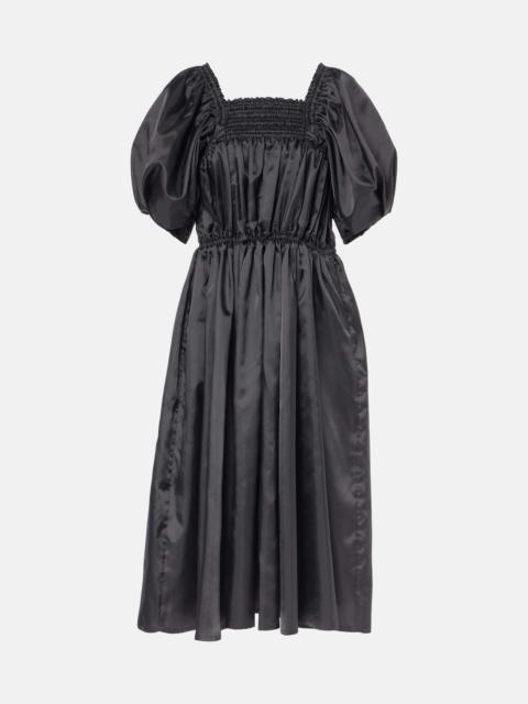 Noir Kei Ninomiya smocked midi dress