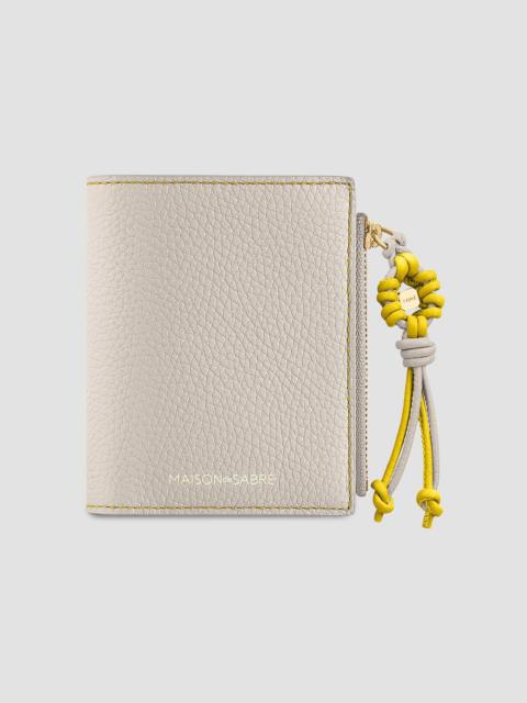 MAISON de SABRÉ Women's Bloom Edition Leather Bifold Wallet - Foam Daisy
