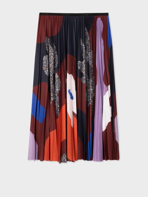 Paul Smith 'Botanical' Midi Skirt