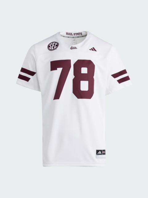 adidas Mississippi State Bulldogs Premier Away Football Jersey