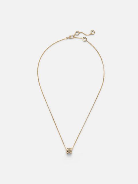 BVLGARI B.zero1 18kt gold pendant necklace with diamonds