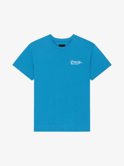 Givenchy T-SHIRT IN COTTON WITH GIVENCHY LOGO