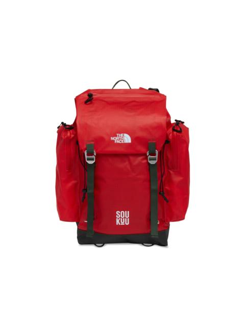 The North Face x Undercover SOUKUU Backpack 'Dark Cedar Green/High Risk Red'