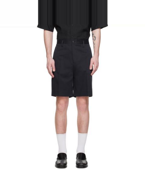 FILIPPA K Navy Creased Shorts