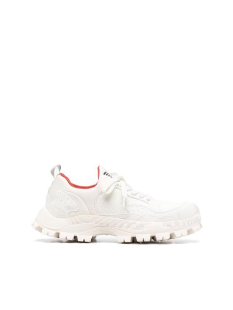 EMPORIO ARMANI chunky-ridged-sole sneakers