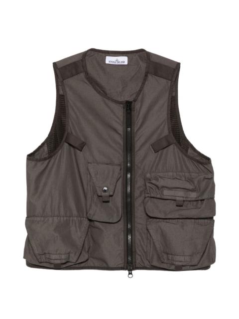 Stone Island pockets zip vest