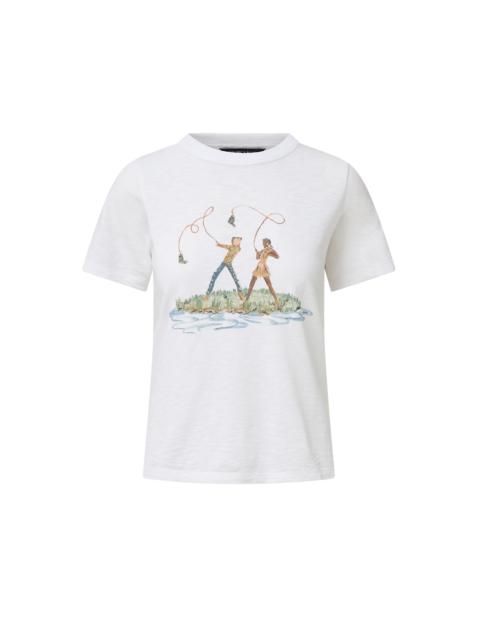 VERONICA BEARD CARLA CREWNECK T-SHIRT