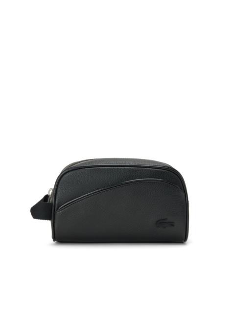 LACOSTE Angy faux-leather wash bag