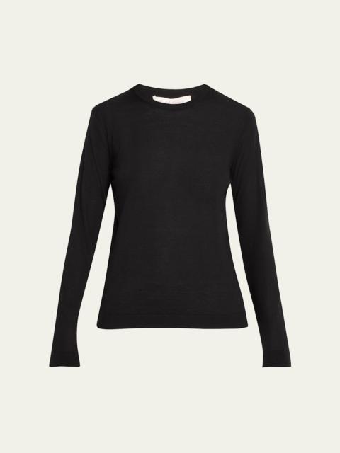 Ralph Lauren Cashmere Jersey Knit Crewneck