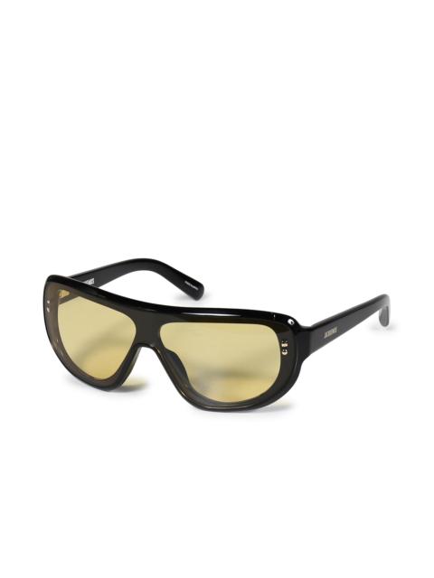 JACQUEMUS HAVANA / BLK / LIGHT GOLD / YEL