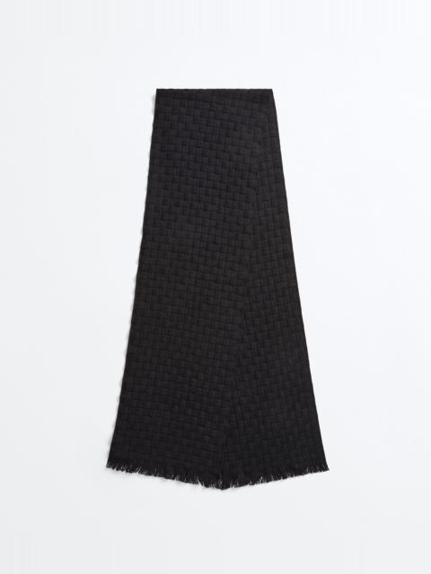 Bottega Veneta Cashmere Intrecciato Scarf