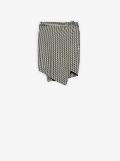 BALENCIAGA Twisted Mini Skirt