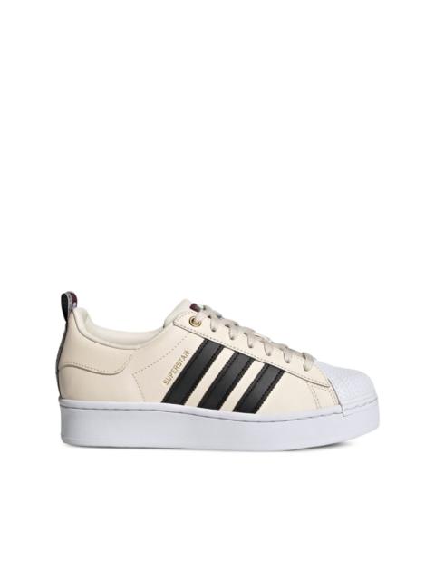 adidas Superstar Bold "Wonder White/Core Black/Victory Crimson" sneakers