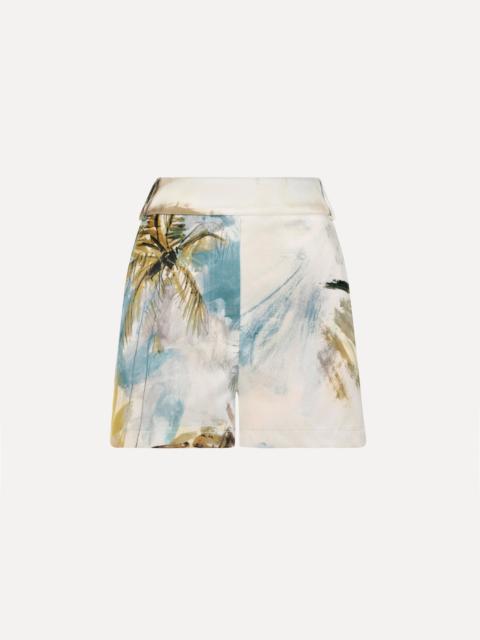 Oscar de la Renta DOMINICAN LANDSCAPE SHORTS