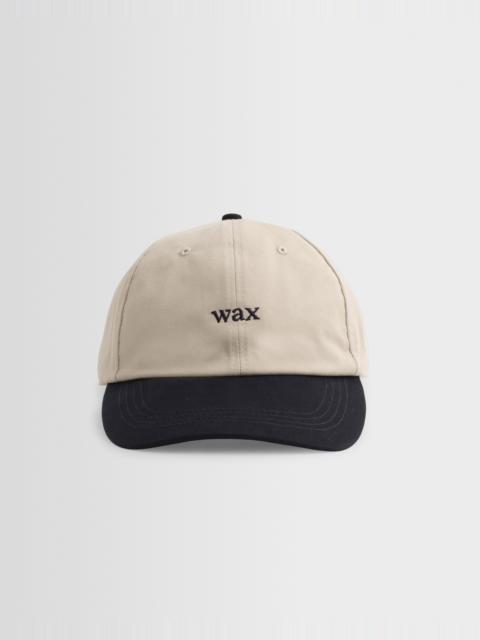 Wax London Spencer - Stone/Navy Cotton Sports Cap