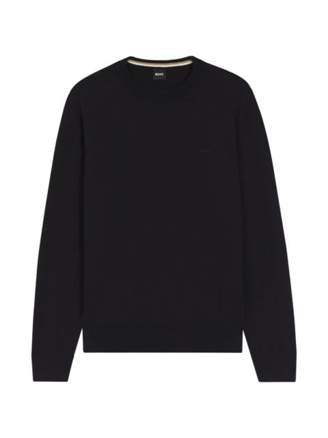 BOSS crew-neck sweatshirt