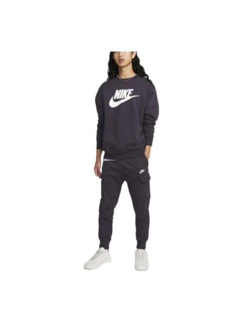 Nike Nike Cargo Fleece Stay Warm Bundle Feet Sports Pants Men's Purple CD3130-540