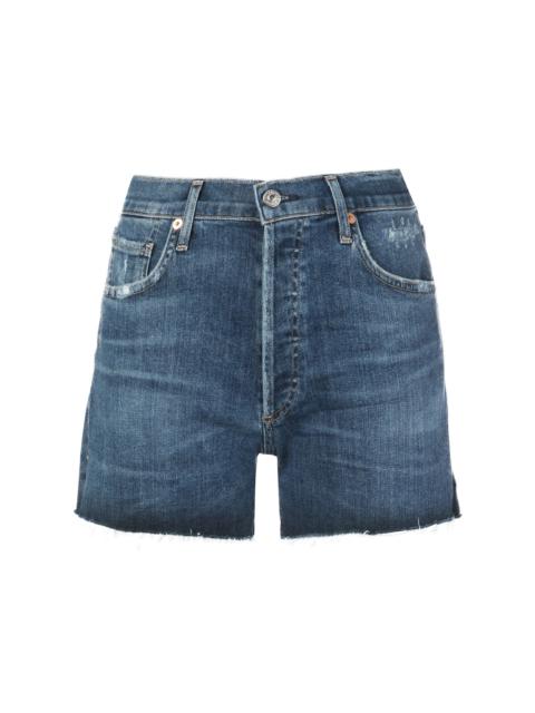 Citizens of Humanity Marlow distressed denim shorts