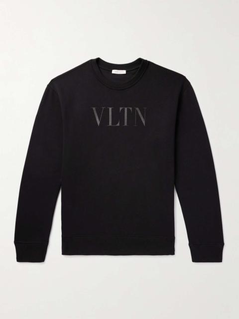 Valentino Logo-Print Cotton-Jersey Sweatshirt