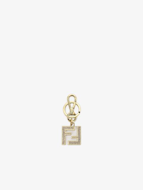 FENDI Golden metal and plexi key ring