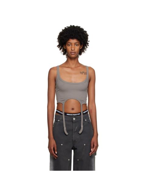 Heron Preston Gray Hooks Tank Top