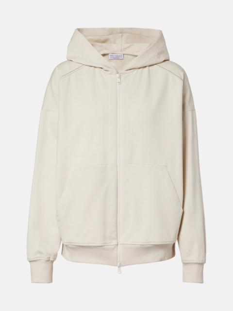 Brunello Cucinelli Monili cotton hoodie