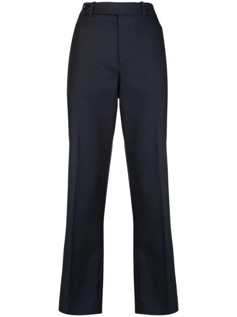 Chloé pressed-crease four-pocket tailored trousers