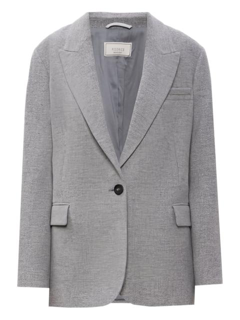 PESERICO button single-breasted jacket