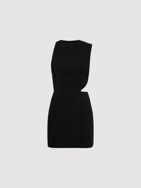 ST. AGNI Deconstructed Mini Dress - Black