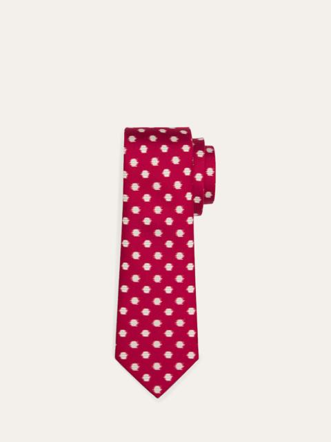 GIORGIO ARMANI Men's Abstract Polka Dot Silk Tie