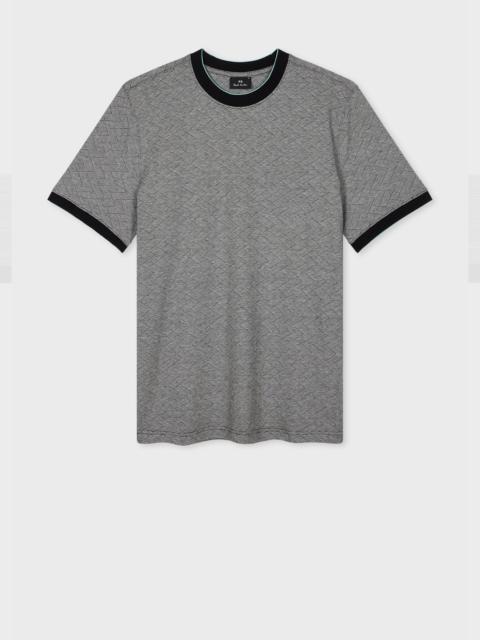 Paul Smith Grey Jacquard T-Shirt