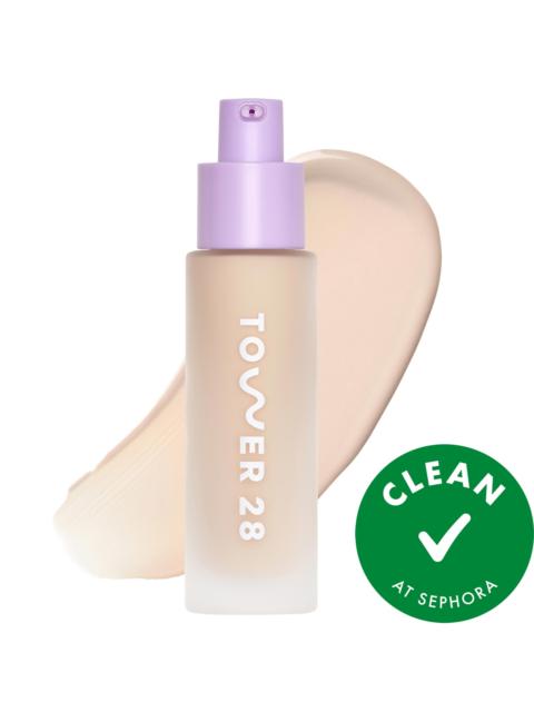 Tower 28 Beauty Swipe Serum Non-Acnegenic Foundation with Medium Buildable Coverage