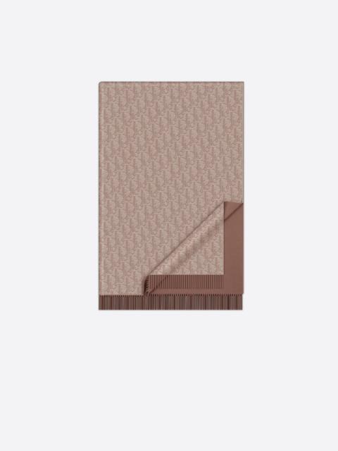 Dior Dior Oblique Double-Sided Blanket