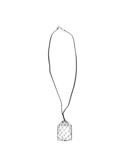 NICCOLÒ PASQUALETTI net necklace