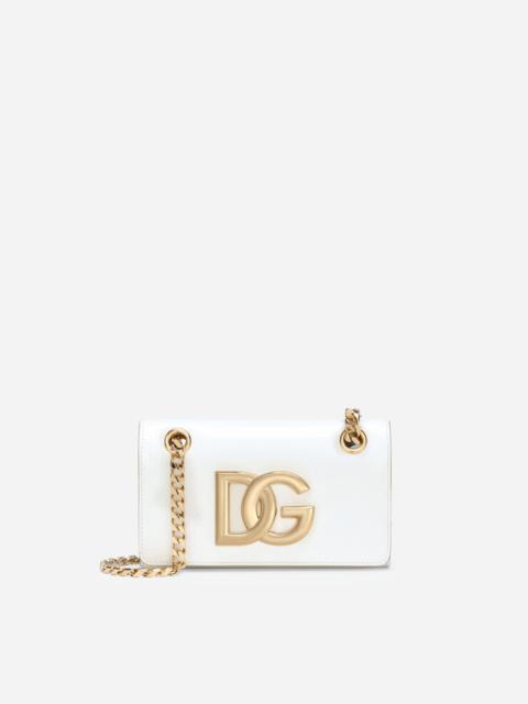 Dolce & Gabbana Polished calfskin 3.5 phone bag