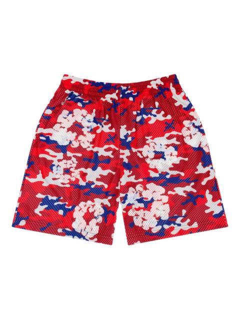 DENIM TEARS camo wreath mesh shorts