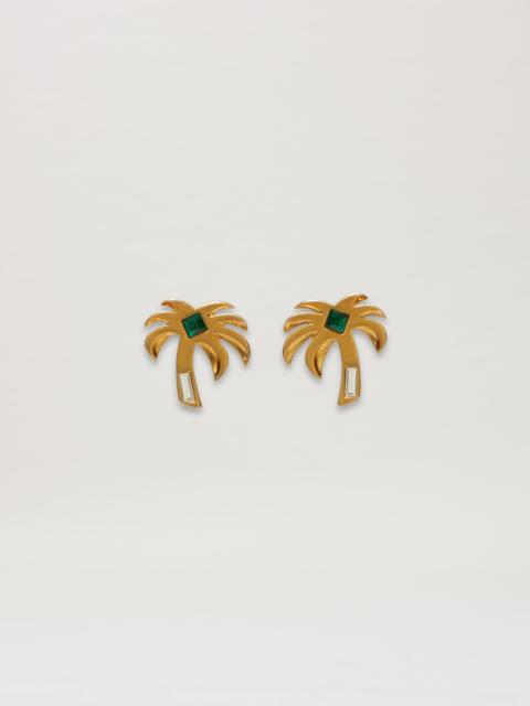 Classic Palm Gem Earrings